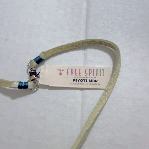 Peyote Bird Artisan Genuine Amethyst&Citrine 18" Leather Cord & Sterling Silver - Picture 6 of 6